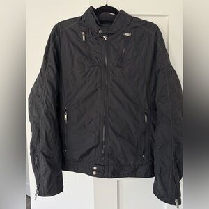 Diesel Men's Black Moto Jacket